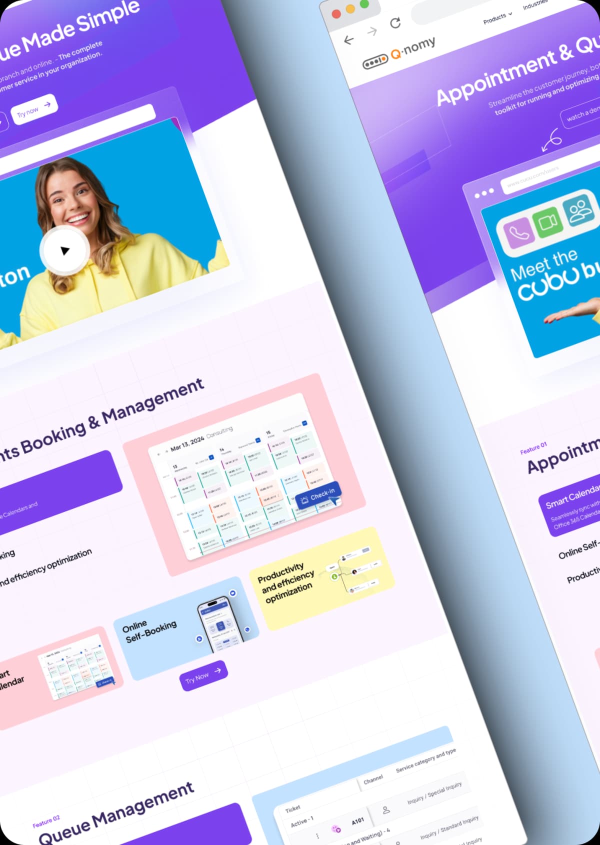 Cubu UI mockup 4